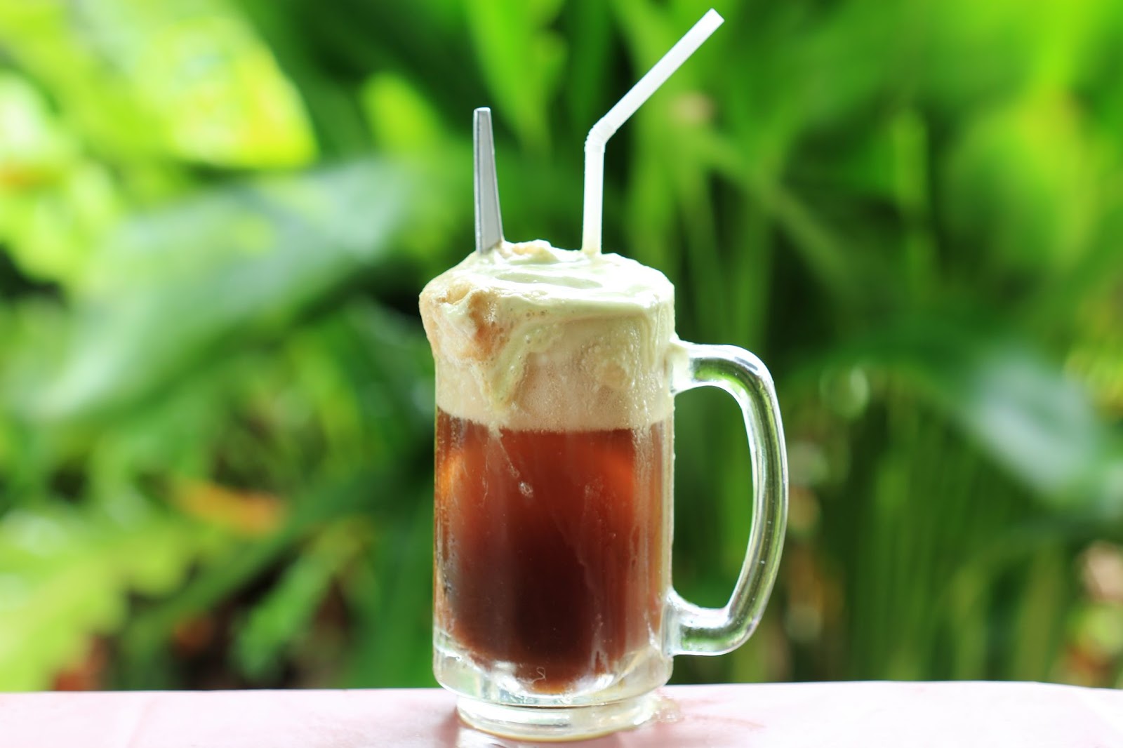cannabis infused soda float