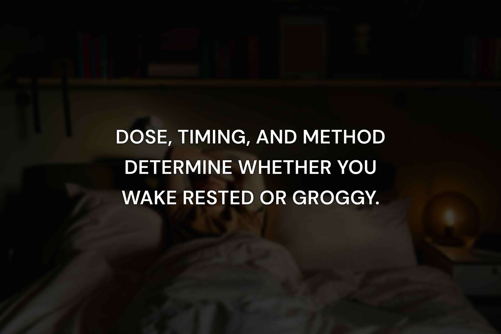 What Happens When You Sleep High?