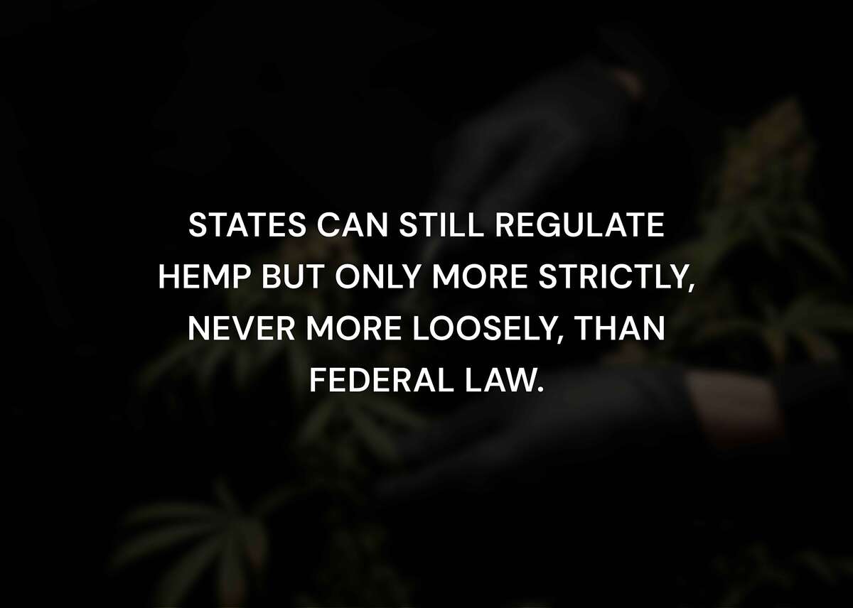How Does Federal Law Override State Hemp Regulations?