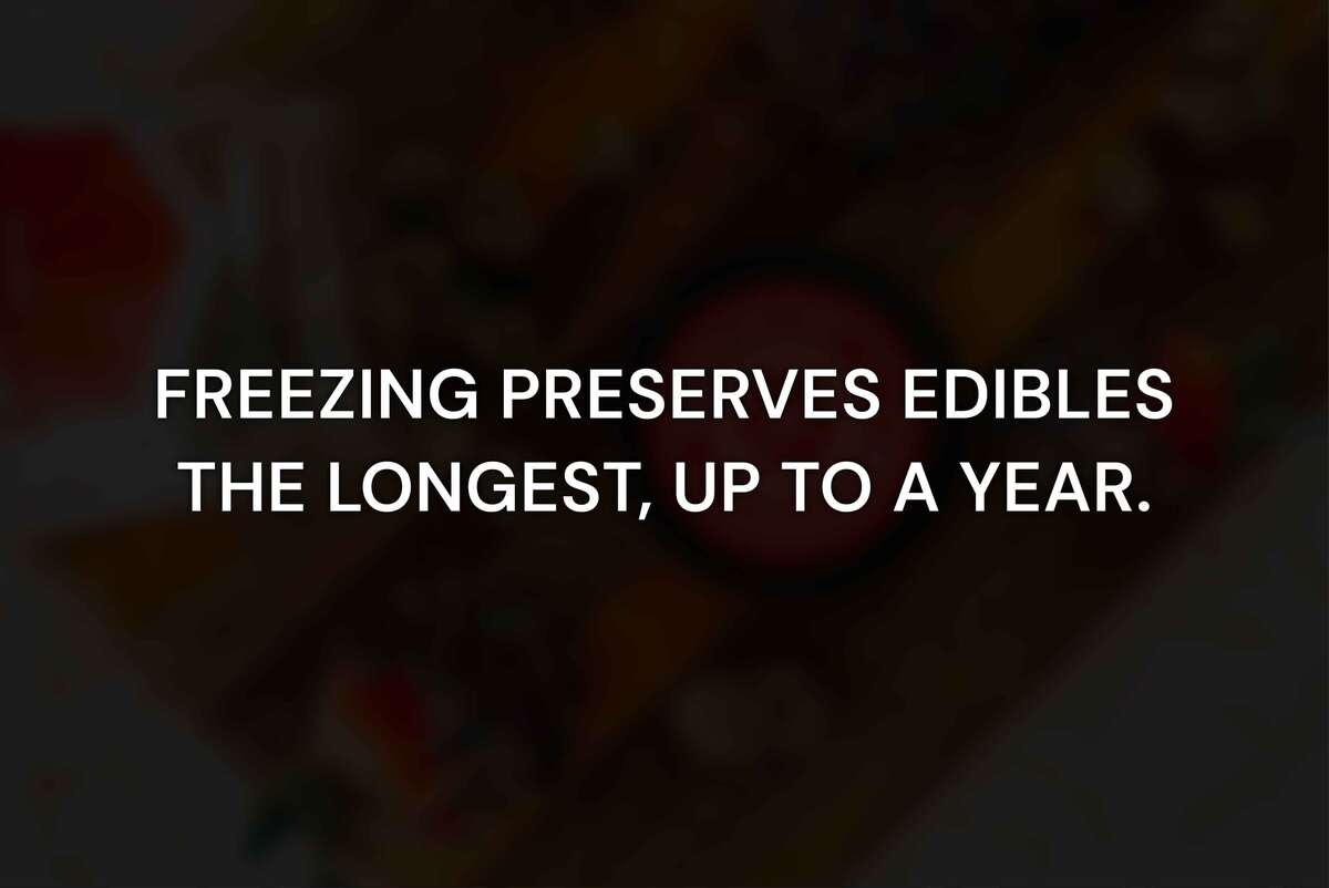 Should You Refrigerate or Freeze Edibles?