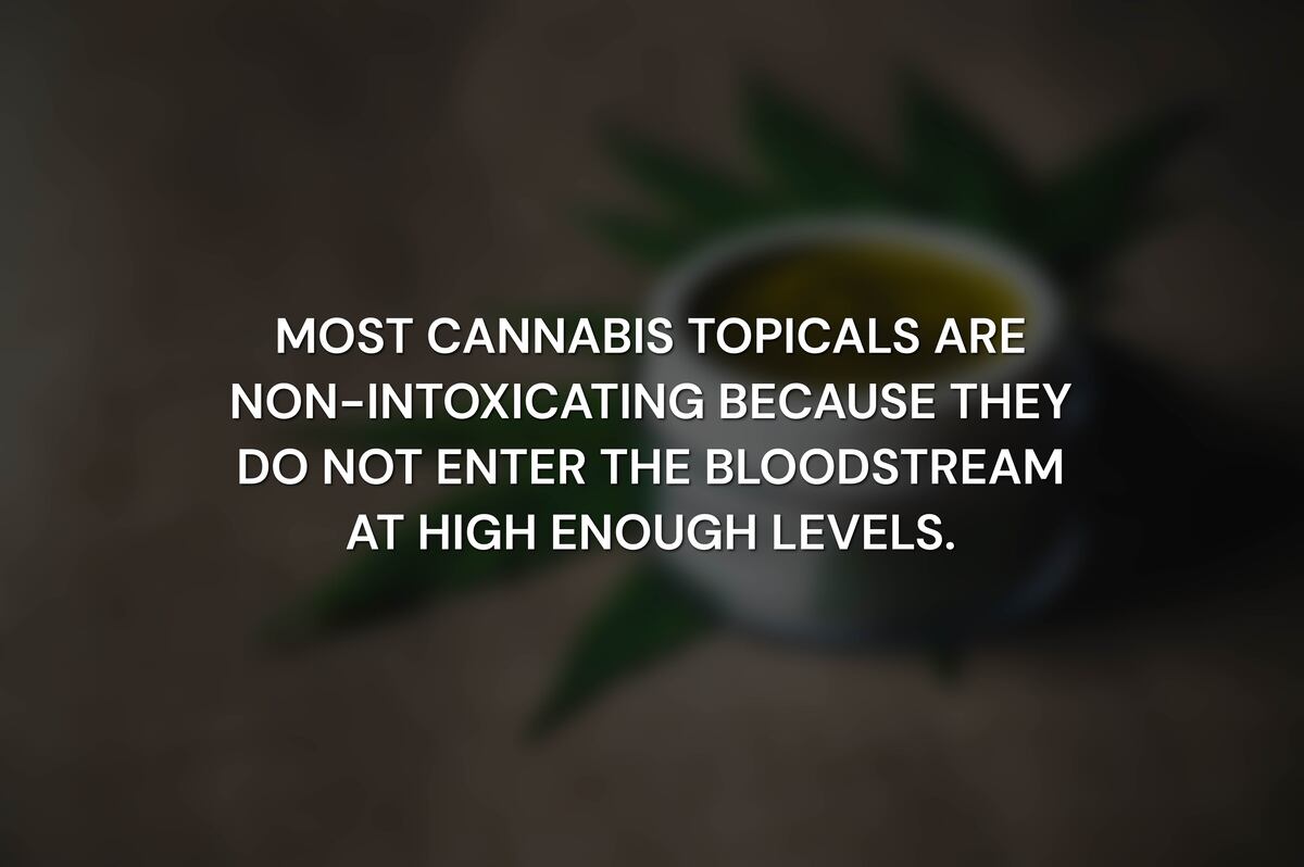 Do Cannabis Topicals Get You High?