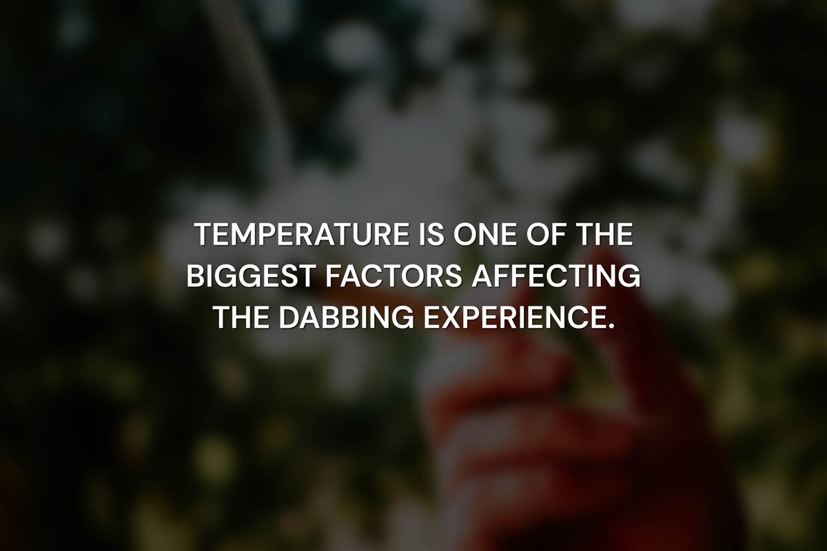What Temperature Should You Dab At?