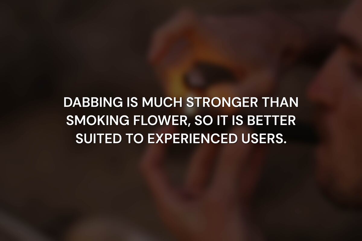 How Potent Is Dabbing Compared to Smoking Cannabis Flower?